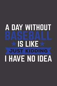 A Day Without Baseball Is Like