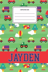 Composition Book Jayden