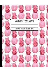 Composition Notebook Graph Paper 4x4