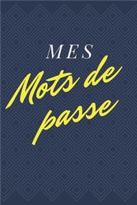 Mes mots de passe