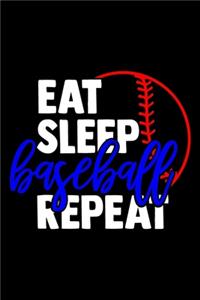 Eat Sleep Baseball Repeat