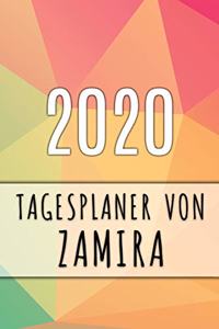 2020 Tagesplaner von Zamira
