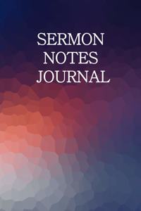 Sermon Notes Journal