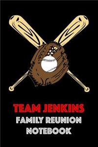 Team Jenkins Family Reunion Notebook