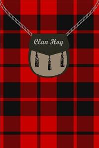 Clan Hog Tartan Journal/Notebook