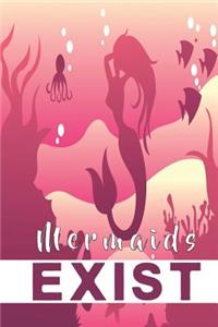 Notizbuch Mermaids Exist zweite Edition