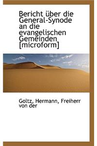Bericht Uber Die General-Synode an Die Evangelischen Gemeinden [Microform]