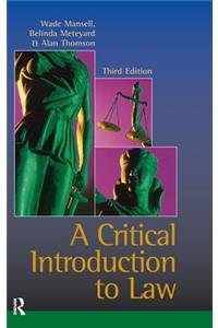 Critical Introduction to Law