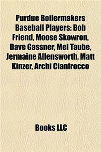 Purdue Boilermakers Baseball Players