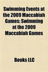 Swimming Events at the 2009 Maccabiah Games