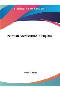 Norman Architecture in England