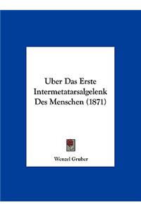 Uber Das Erste Intermetatarsalgelenk Des Menschen (1871)