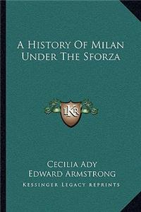 History Of Milan Under The Sforza