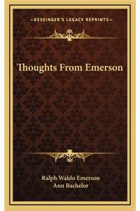 Thoughts from Emerson