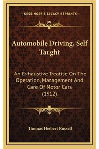 Automobile Driving, Self Taught