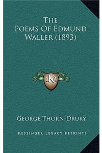 The Poems of Edmund Waller (1893)