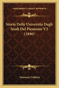 Storia Delle Universita Degli Studi Del Piemonte V3 (1846)