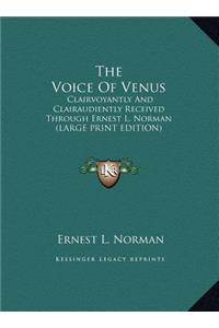The Voice Of Venus