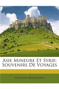 Asie Mineure Et Syrie