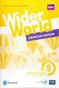 Wider World American Edition Starter Teacher's Book with PEP Pack