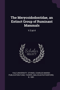 The Merycoidodontidae, an Extinct Group of Ruminant Mammals