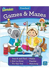 The Learnalots Preschool Games & Mazes Ages 3-5