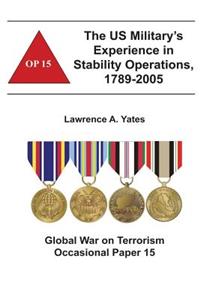 US Military's Experience in Stability Operations, 1789-2005