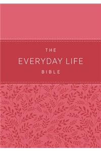The Everyday Life Bible (Fashion Edition: Pink Imitation Leather)