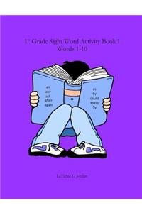 First Grade Sight Word Activity Book I