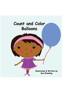 Count and Color Balloons