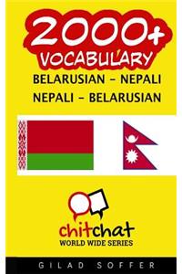 2000+ Belarusian - Nepali Nepali - Belarusian Vocabulary