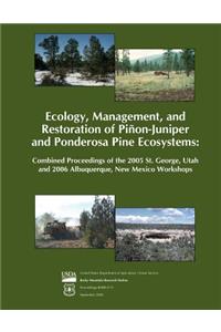 Ecology, Management, and Restoration of Pinon- Juniper and Ponderosa Pine Ecosystems