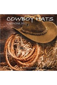 Cowboy Hats Calendar 2017