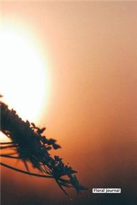 Floral Journal -Sun Garden