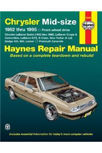 Haynes Chrysler Mid-Size Cars Repair Manual, 1982-1995