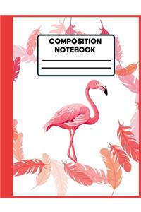Flamingo Lovers Composition Notebook