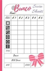 Bunco Score Sheets
