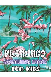 Flamingos Coloring Book