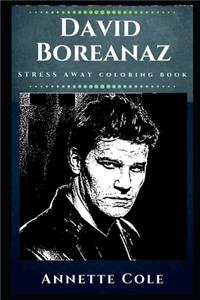 David Boreanaz Stress Away Coloring Book