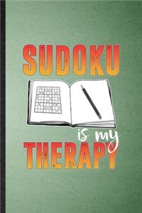 Sudoku Is My Therapy
