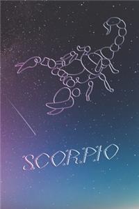 Notebook Scorpio Zodiac Sign