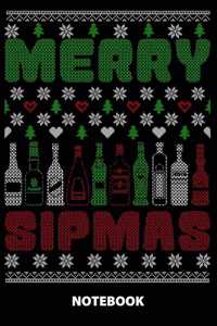 Merry Sipmas Notebook