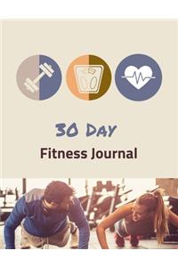 30 Days Fitness Journal