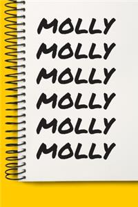 Name molly A beautiful personalized
