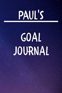 Paul's Goal Journal