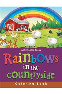 Rainbows in the Countryside Coloring Book