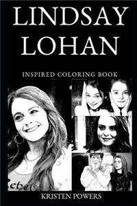 Lindsay Lohan Inspired Coloring Book