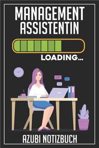 Management Assistentin Loading... Azubi Notizbuch