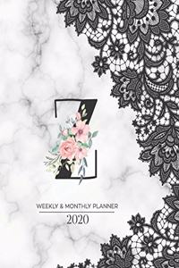 Weekly & Monthly Planner 2020 Z