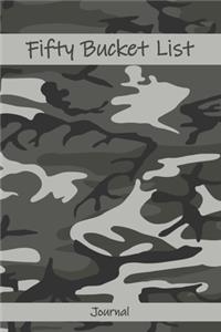 Fifty Bucket List Journal